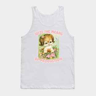 Seize The Means Of Production / Marxist Meme Design Tank Top